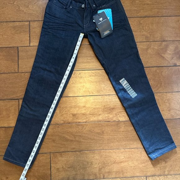 NWT Revit Ladies Madison 2 Motorcycle Jean sz w28 L32 - Picture 7 of 13
